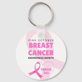 365 Brustkrebs Monat 2024 Schlüsselanhänger