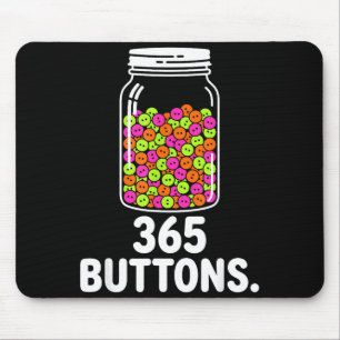 365 Buttons-Glas-Meme Rebranding-Tracking-Ziel  Mousepad