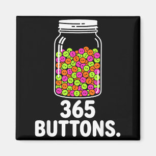 365 Buttons Glas Meme Rebranding Zielverfolgung  Magnet