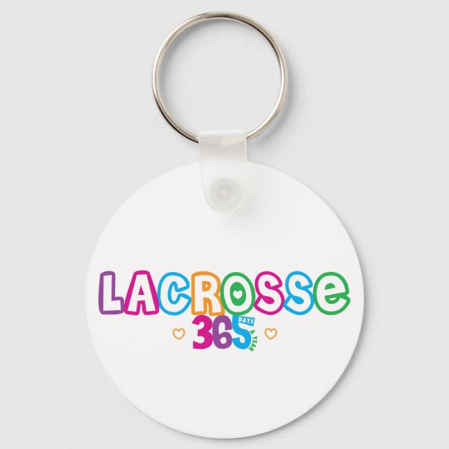365 Lacrosse Schlüsselanhänger (Vorderseite)