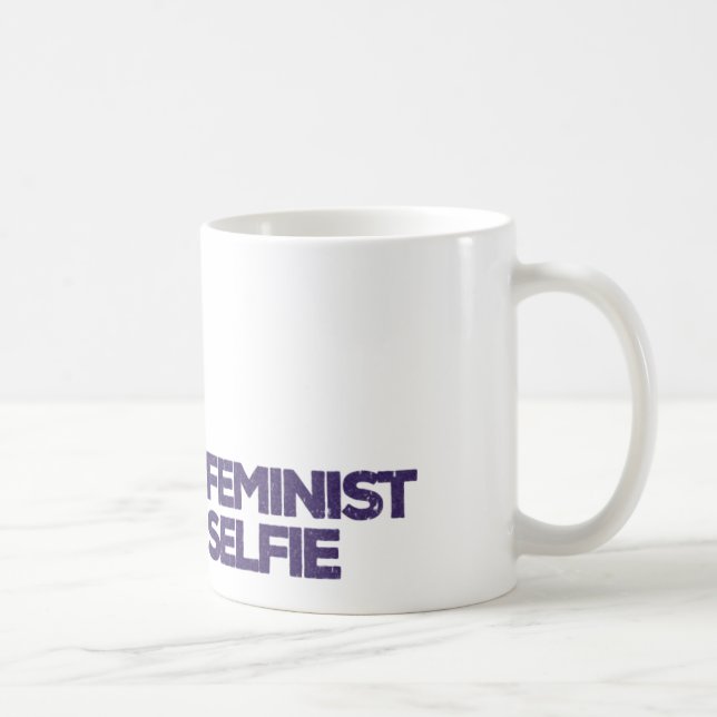 #365FeministSelfie Tasse (Rechts)
