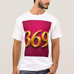 369 Gesetz der Anziehung Goldene Zahlen T-Shirt