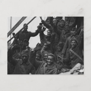 369. New Yorker National Guard Infantry Regiment Postkarte