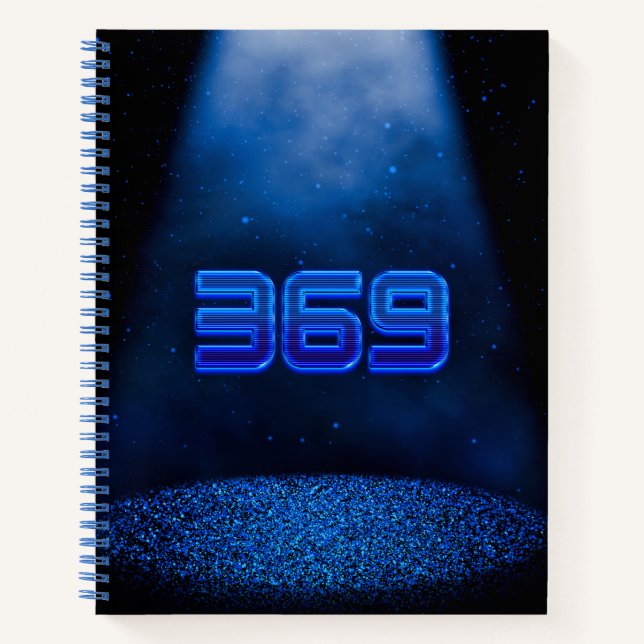 369 numerology angel number journal notebook notizbuch (Vorderseite)