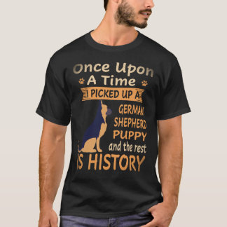36 Einmal nahm ich einen Deutschen Schäferhund auf T-Shirt