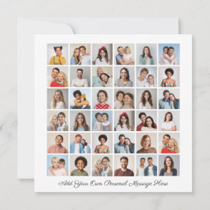 36 Foto Collage Fügen Sie Ihre eigene Grußkarte hi