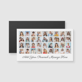 36 Foto Collage Fügen Sie Ihren Gruß Magnetkarte h