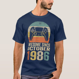 36. Geburtstag Boy Gamer Gifts Phantastisch seit O T-Shirt