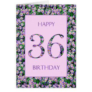 36. Geburtstag Lila Tageszeitung
