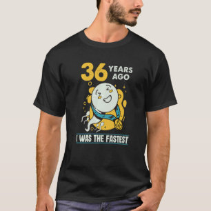 36. Geburtstag Männer Spaß vor 36 Jahren war ich d T-Shirt