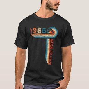 36 Geburtstagsgeschenk Phantastischer epischer Leg T-Shirt