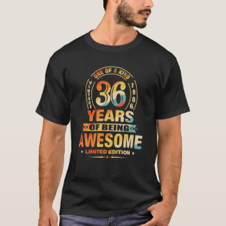 36. Geburtstagsgeschenke 36 Jahre Phantastischer V T-Shirt