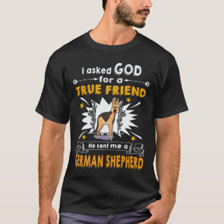 36 Ich bitte Gott um einen wahren Freund Er schick T-Shirt