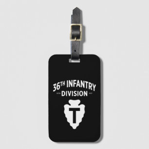 36. Infanterie-Division-Abzeichen Gepäckanhänger