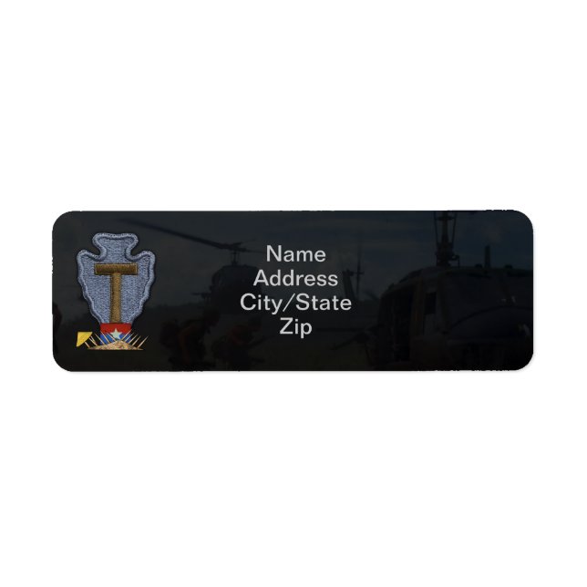 36. Infanterieabteilung Vietnam Kriegspatch (Vorne)