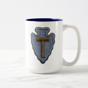 36. Infanteriedivisionveterane der Irak untersucht Zweifarbige Tasse