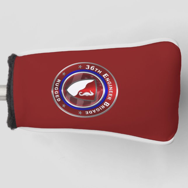 36. Ingenieurbrigade "Rugged" Golf Headcover (Vorderseite)