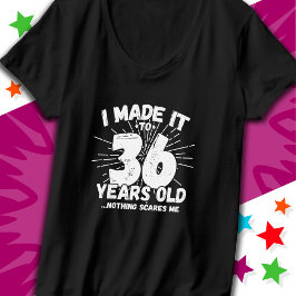 36 Jahre alt Sarcastic Meme Funny 36. Geburtstag T-Shirt