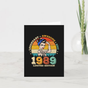 36 Jahre alte Bday Vintage 36. Geburtstagsgeschenk Karte