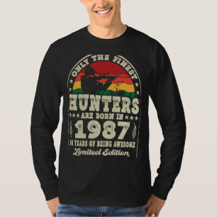 36 Jahre alte Hirschjagdjäger Vintag 1987 36. T-Shirt