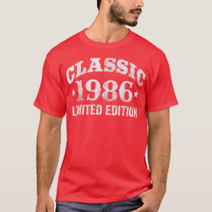 36 Jahre alter Klassiker 1986 Limited Edition 36. T-Shirt