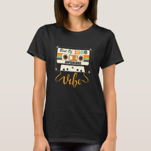36 Jahre alter Tag Best of 1986 Cassette Tape 36. T-Shirt