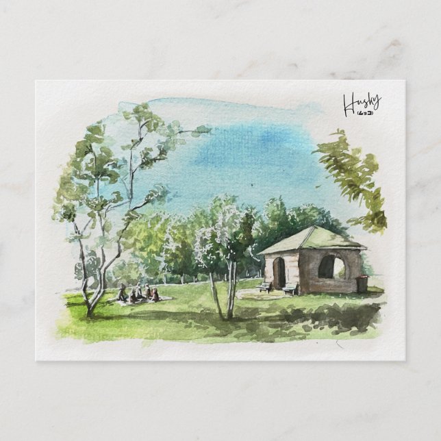 36 : Picnic Postkarte (Vorderseite)