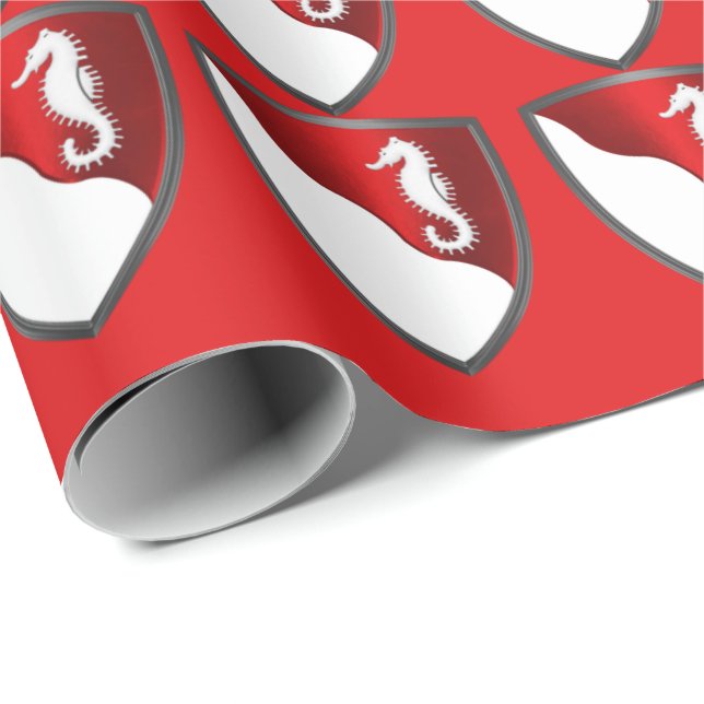 36. Pionierbrigade „Rugged“ Geschenkpapier (Rolleneckpunkt)