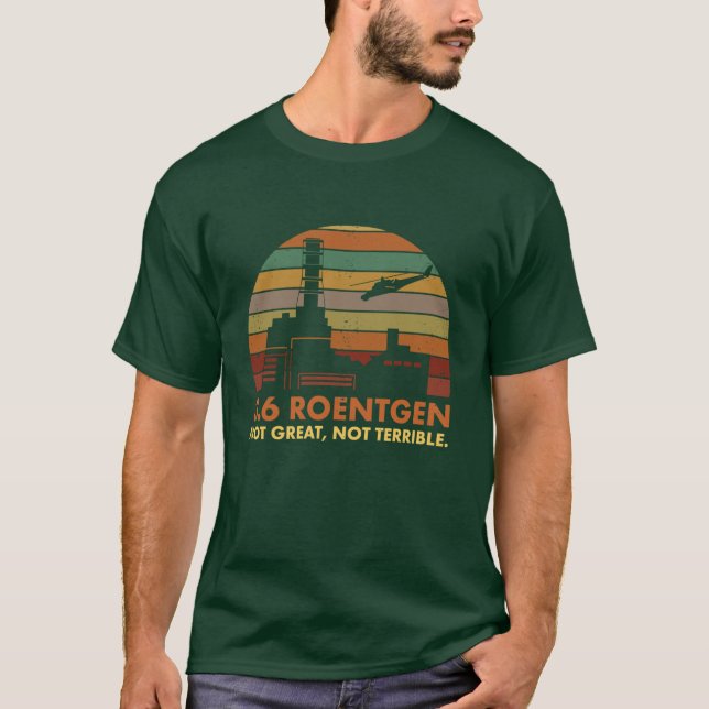 36 Röntgen nicht großartig Mädchen T-Shirt (Vorderseite)