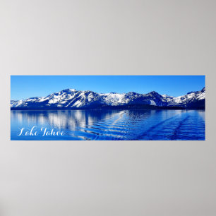 36" X 12" GROSSER SEE TAHOE POSTER (MATTE)