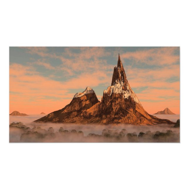 36" x 24" Blatt Poster mit "Teufelsvortrag" Bild (Vorne)