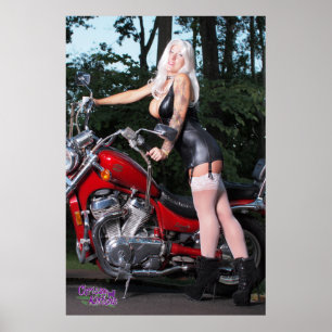 36" x 24" Chrissy Kätzchen stehen bei mir Poster