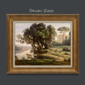 36 x 24" Vintage Wall Art Landschaft Poster