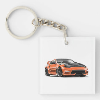 370z-Zeichnung auf Schlüsselanhänger für JDM-Autol
