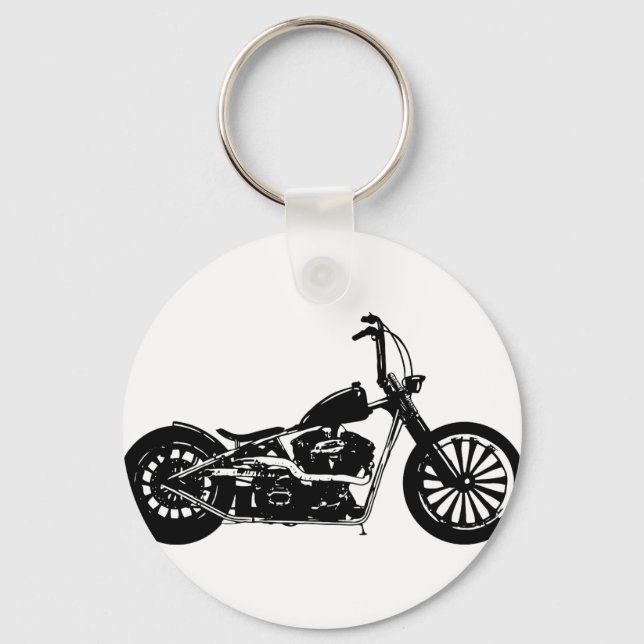 374 Chopper Bike Schlüsselanhänger (Vorderseite)
