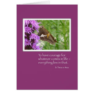 37798 Courage Butterfly auf Blume