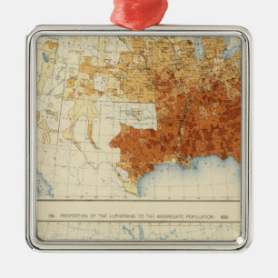 37 Baptisten, Lutheraner 1890 Silbernes Ornament