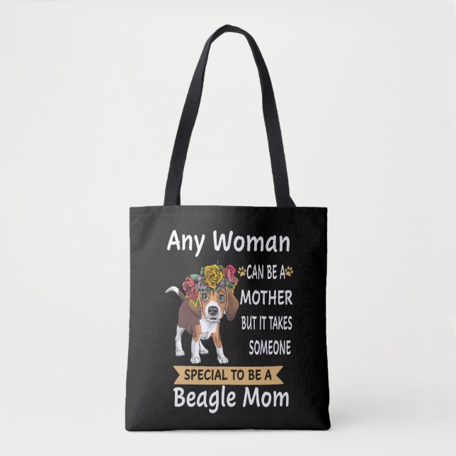 37 Besondere Mama als Beagle (Vorderseite)