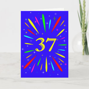 37. Birthday Explosion Card Karte