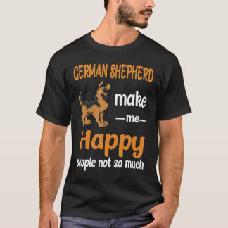 37 Deutsche Schäferhunde machen mich glücklich Leu T-Shirt