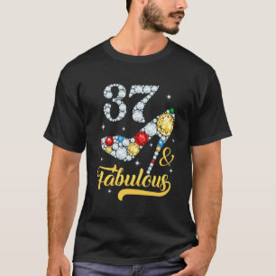 37 & Fabulous 37. Geburtstag High Heels Shoes 37 Y T-Shirt