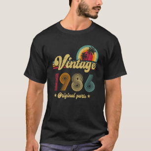 37. Geburtstag Vintag 1986 Urteilsjahr T-Shirt