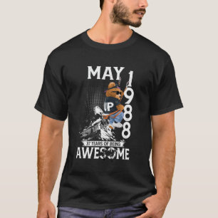 37. Geburtstagsbärenlegende Mai 1988 37 Jahre alt T-Shirt