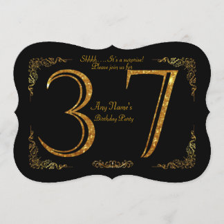 37. Geburtstagsparty 37., großartige Gatsby, schwa Einladung