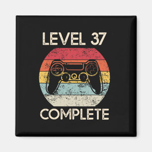 37. Hochzeitstag Paare Husbynd Gamer Fun Magnet