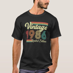 37 Jahre alt Vintag 1986 Geboren 1986 37. T-Shirt