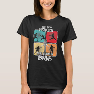 37 Jahre alter Fencer Fencing Sport 1985 37. Gebur T-Shirt