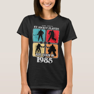 37-jähriger Eishockeyspieler 1985 37. Geburtstag V T-Shirt