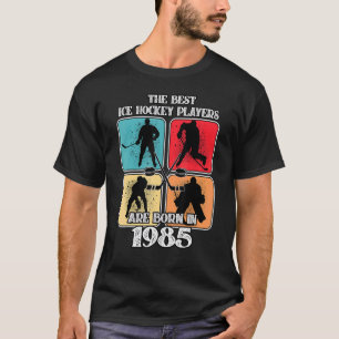 37-jähriger Eishockeyspieler 1985 37. Geburtstag V T-Shirt