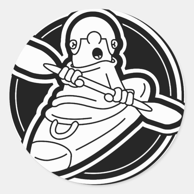 37_KC_logo Runder Aufkleber (Vorderseite)